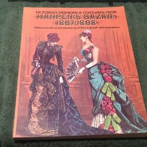 Vintage 1974 “Victorian Fashions & Costumes from Harper’s Bazaar 1867-1898”